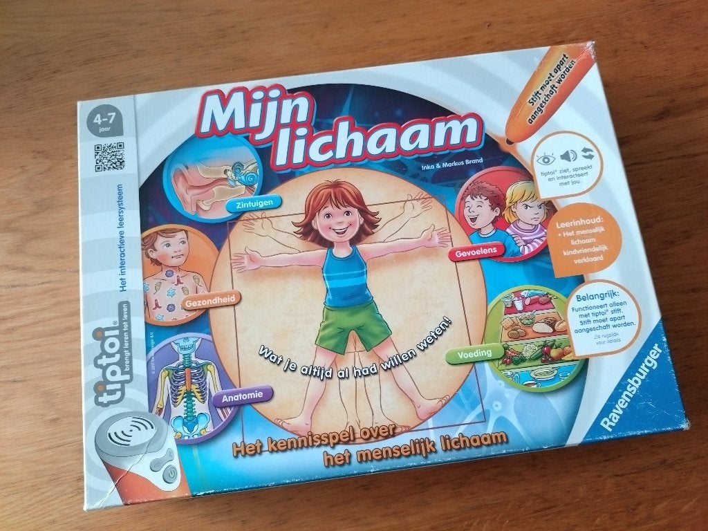 Tip toi mijn lichaam, Ophalen of Verzenden, Zo goed als nieuw, Ontdekken, Met geluid