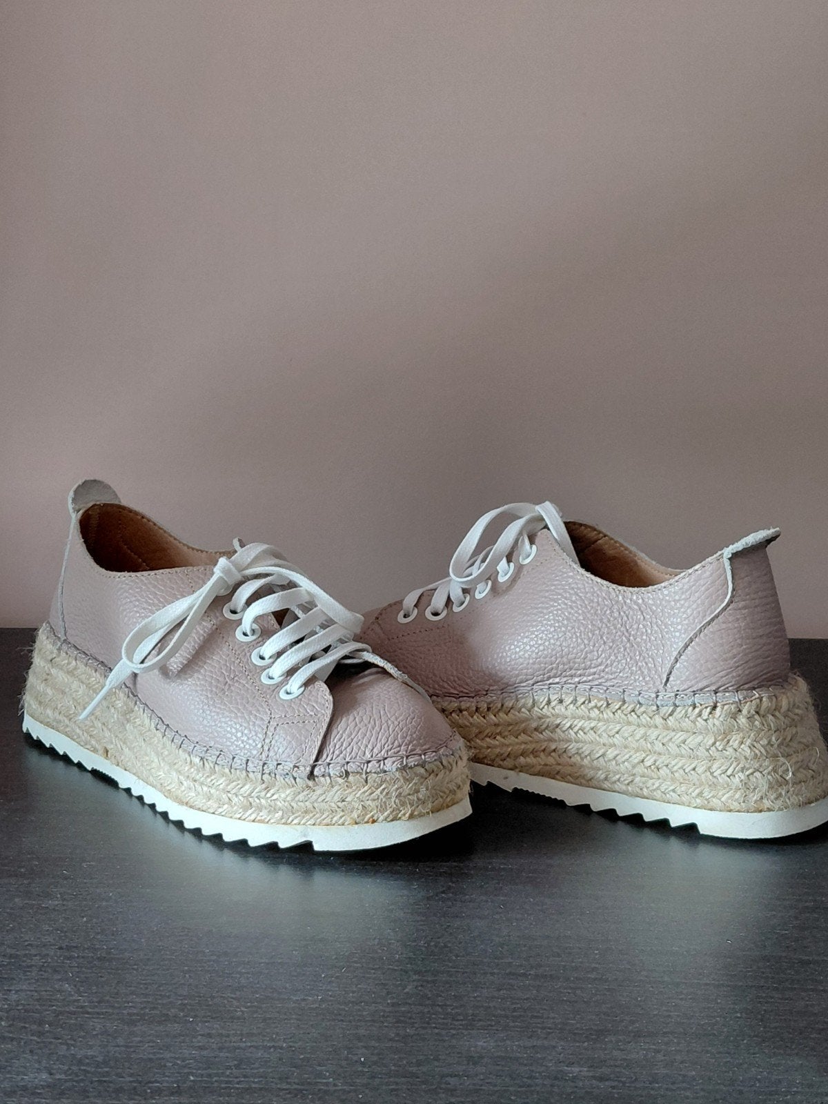 schoenen plateauzool Fabiola maat 37, Verzenden, Fabiola, Roze, Sneakers of Gympen