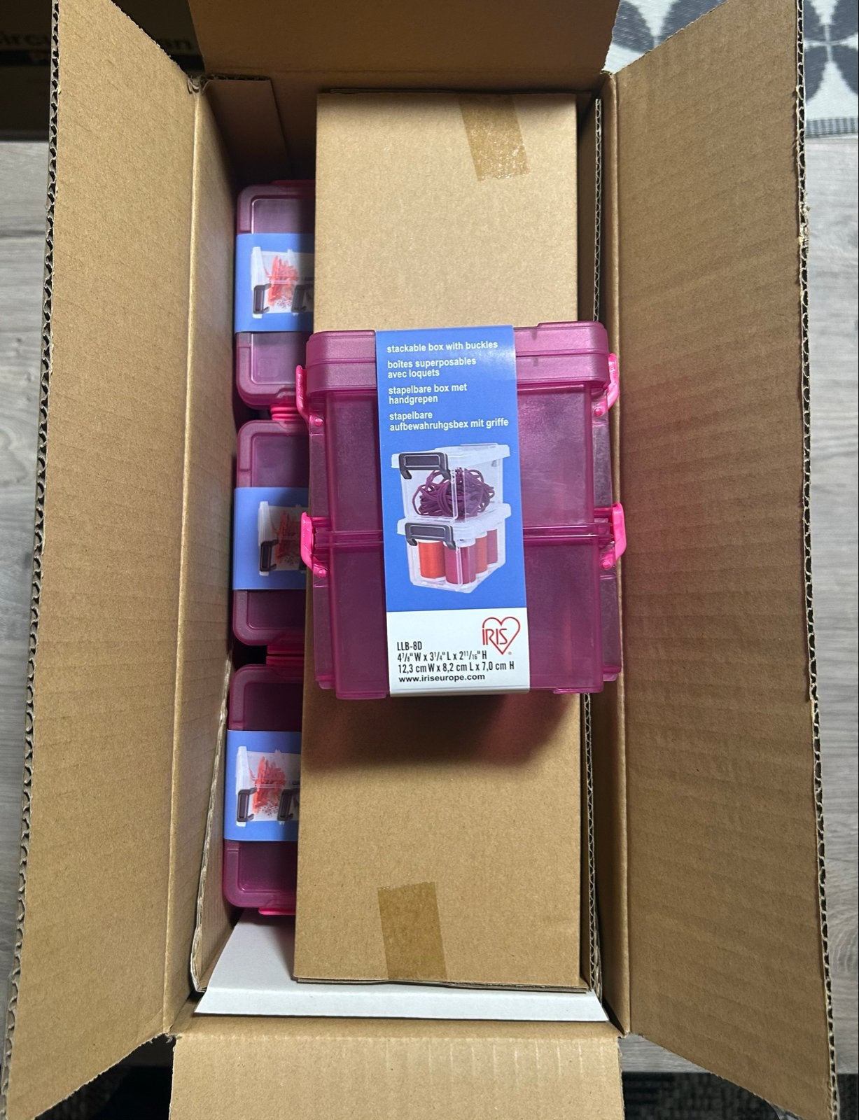 Nieuw in doos Stapelboxen voor Kleine Spullen, Ophalen of Verzenden, Nieuw