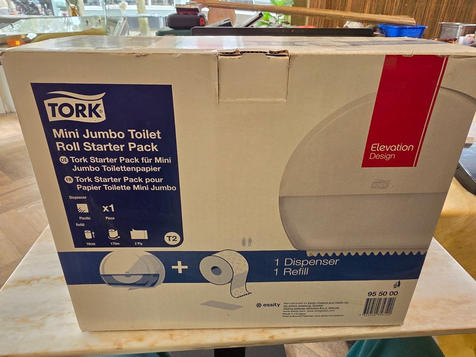 Tork Mini Jumbo Toiletrol Starter Pack - Nieuw, Ophalen of Verzenden, Nieuw, Toilet
