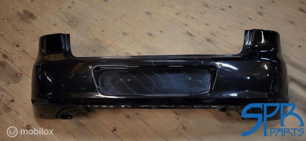 VW GOLF 6 VI LC9X ACHTERBUMPER 4x PDC 5K6807421 BUMPER KRAS, Gebruikt, Volkswagen, Ophalen of Verzenden, Volkswagen