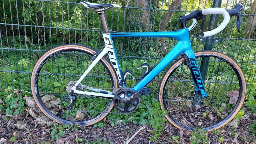 Prachtige Giant propel advanced pro1,  fr.hoogte 54 cm, 53 tot 57 cm, Ophalen, Carbon
