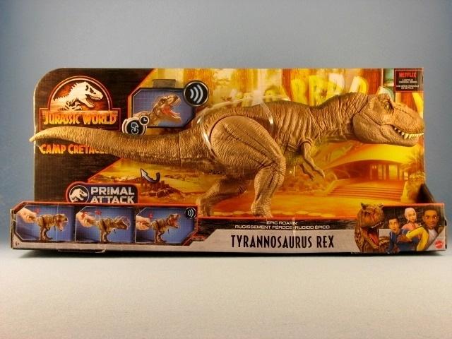 Jurassic World: Primal Attack Epic Roarin’ T. rex MIMB, Ophalen of Verzenden, Nieuw, Film, Actiefiguur of Pop