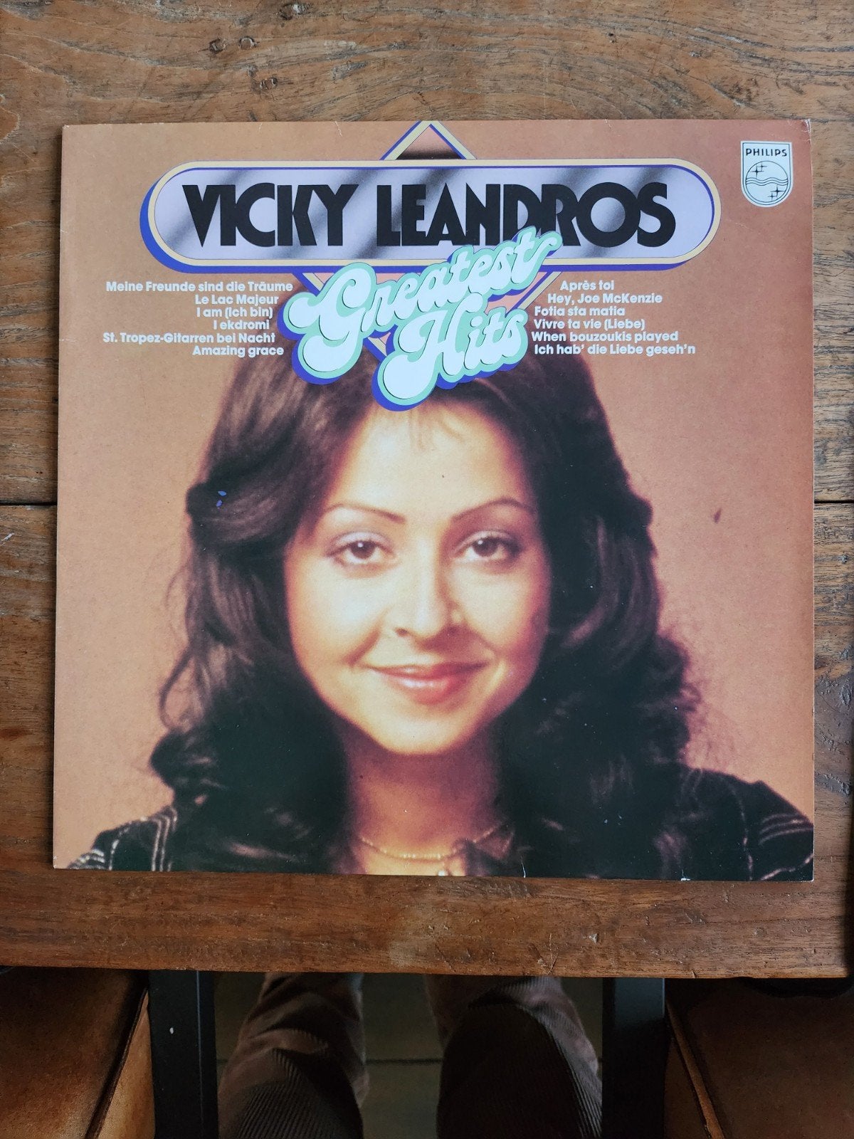 Vicky Leandros - Greatest Hits LP (Philips), Cd's en Dvd's, LP, Gebruikt, Pop, Ophalen of Verzenden