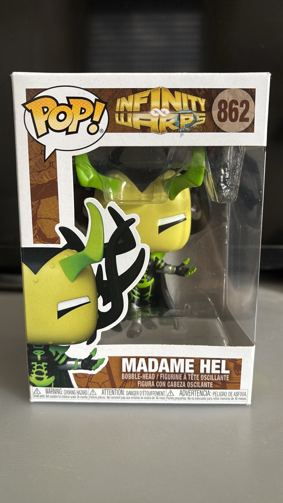 Madame hel Funko pop, Ophalen, Zo goed als nieuw