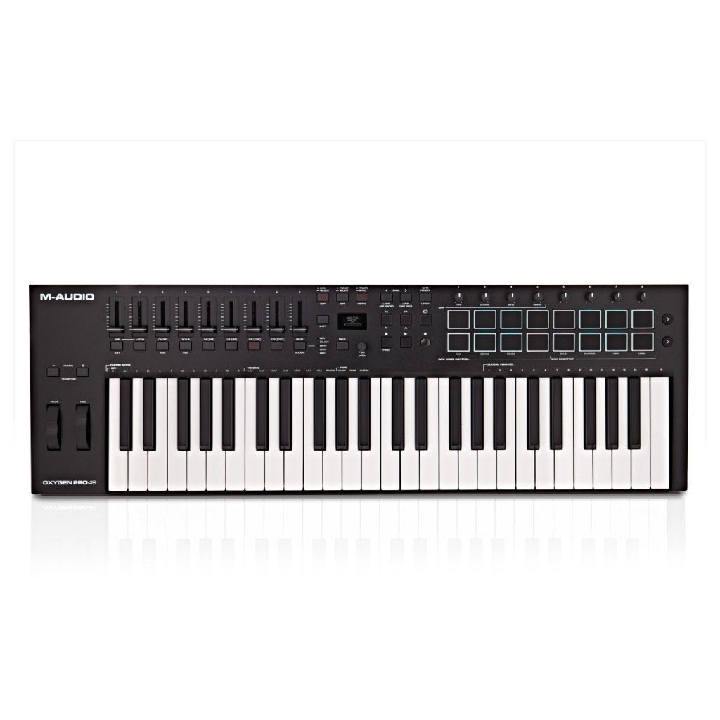 M-Audio Oxygen Pro 49, USB Powered, 49 Keys SUPERPRIJS, Nieuw, Ophalen of Verzenden, Midi-aansluiting, Support@inmusicstore.com