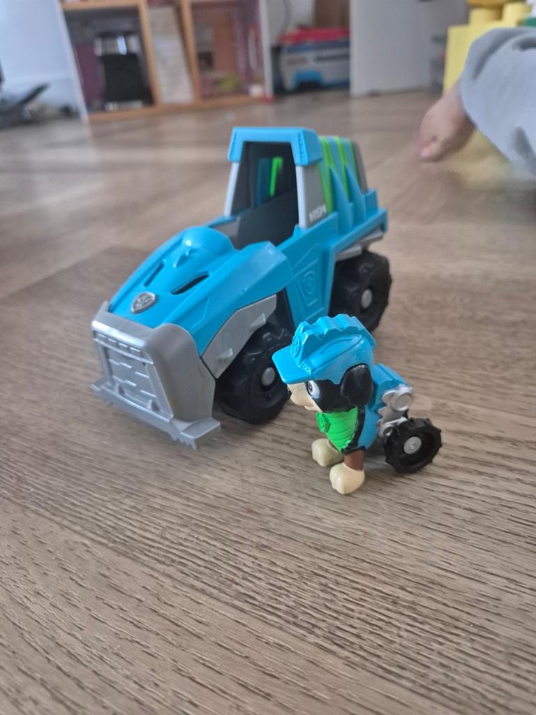 Paw Patrol Jungle Cruiser met Tracker figuur, Ophalen of Verzenden, Gebruikt