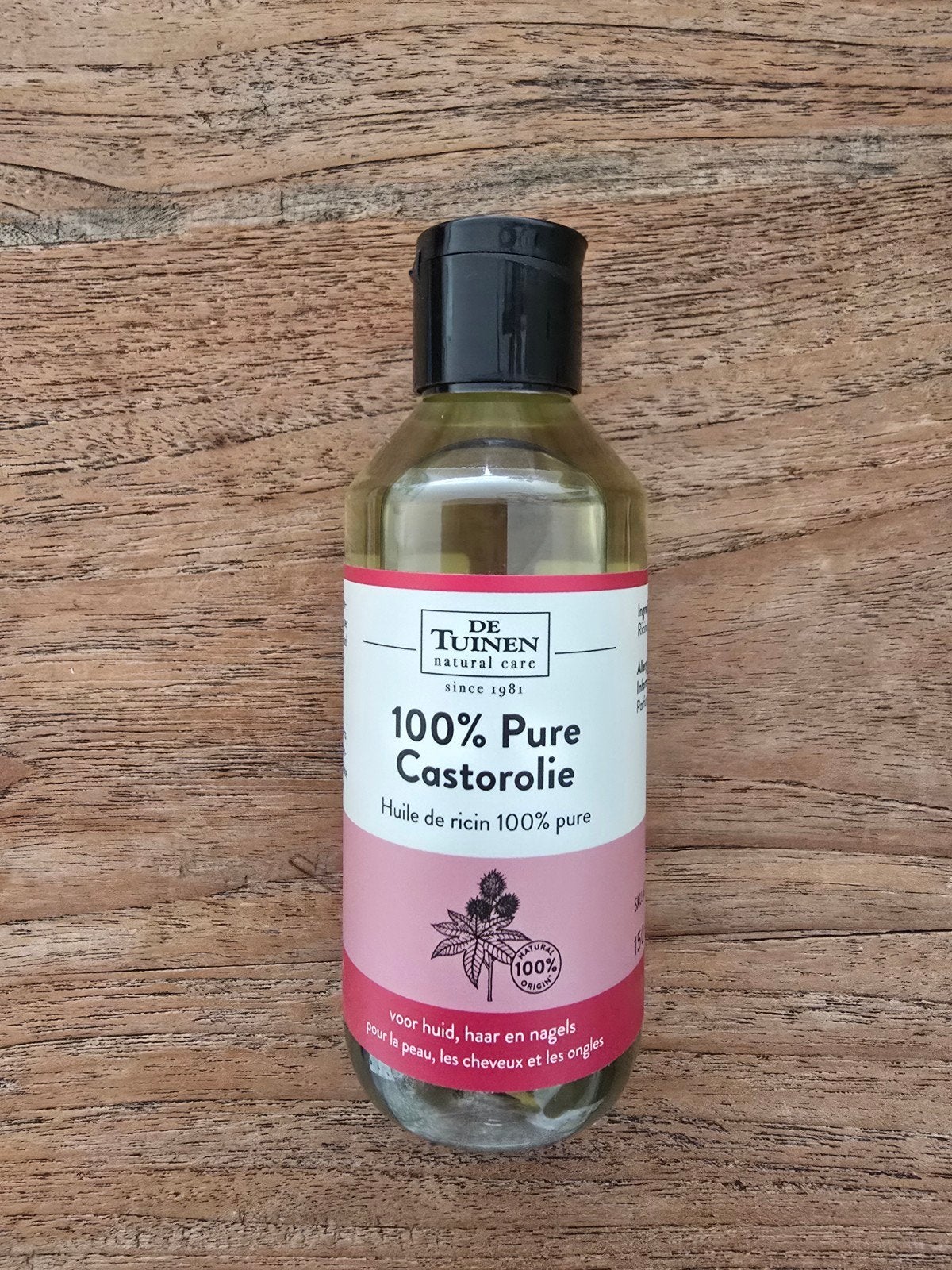 De Tuinen 100% Pure Castorolie voor huid, haar en nagels, Ophalen of Verzenden