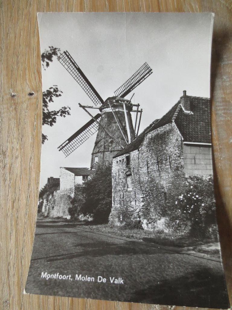 Ansichtkaart Montfoort. Molen de Valik. Ongelopen kaart, Verzamelen, Ansichtkaarten | Nederland, Ophalen of Verzenden, 1960 tot 1980