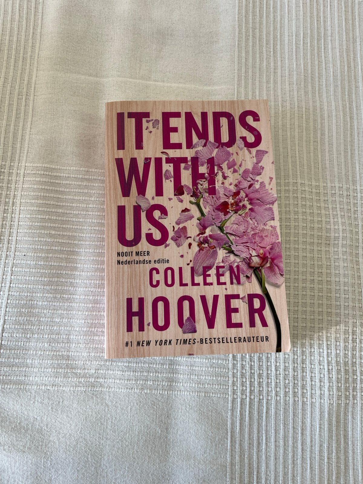 It Ends With Us - Colleen Hoover (Nederlandse editie), Ophalen, Zo goed als nieuw
