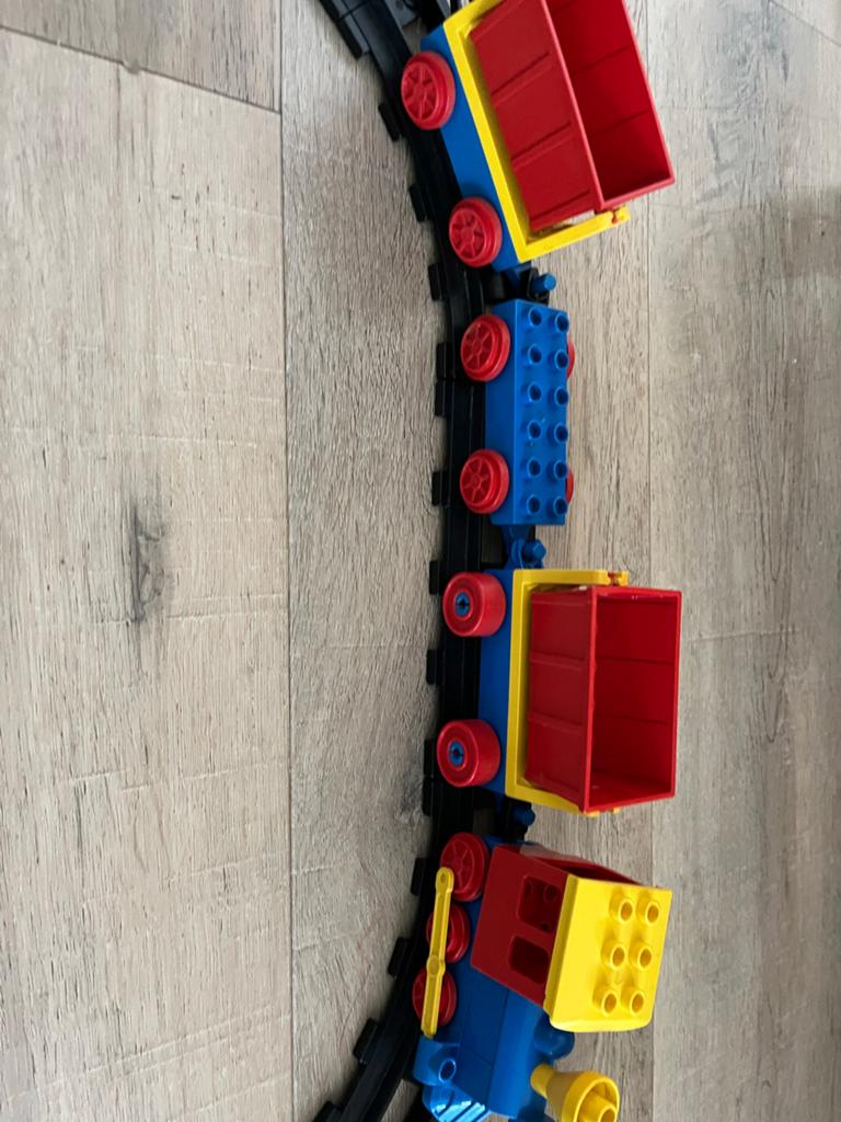 Vintage Duplo trein, Kinderen en Baby's, Speelgoed | Duplo en Lego, Ophalen of Verzenden, Zo goed als nieuw, Duplo