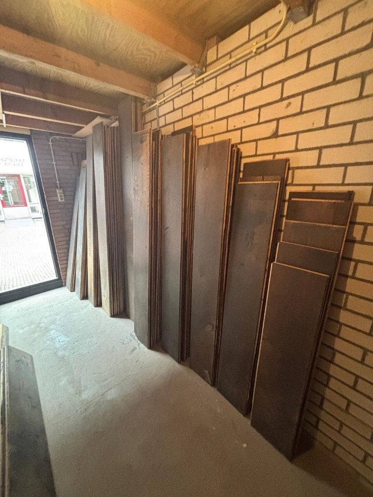 Eikenhouten planken, diverse lengtes, 26x2 cm, Doe-het-zelf en Verbouw, Ophalen, Gebruikt, Minder dan 25 mm, Eiken