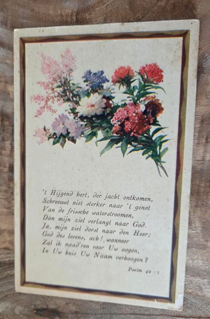Bloemen en Psalm 42, Verzenden, Ongelopen, Overige thema's