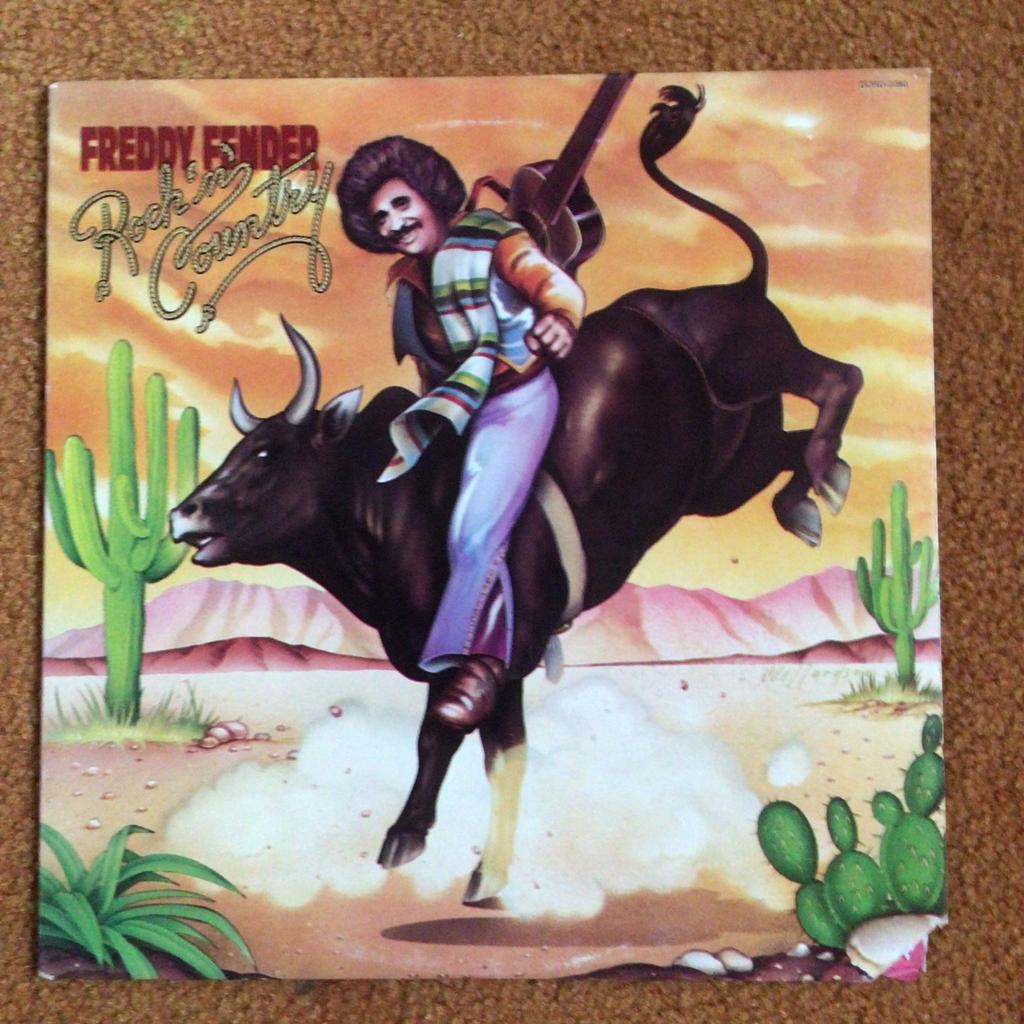 LP - Freddy Fender - Rock’n Country, Cd's en Dvd's, Vinyl | Pop, Ophalen of Verzenden