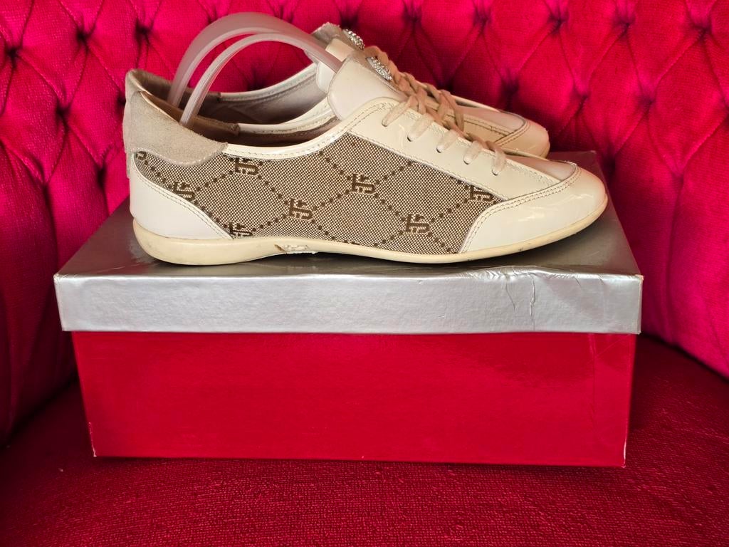 Roberto Botticelli dames schoenen maat 38, Wit, Ophalen of Verzenden, Sneakers of Gympen, Gedragen