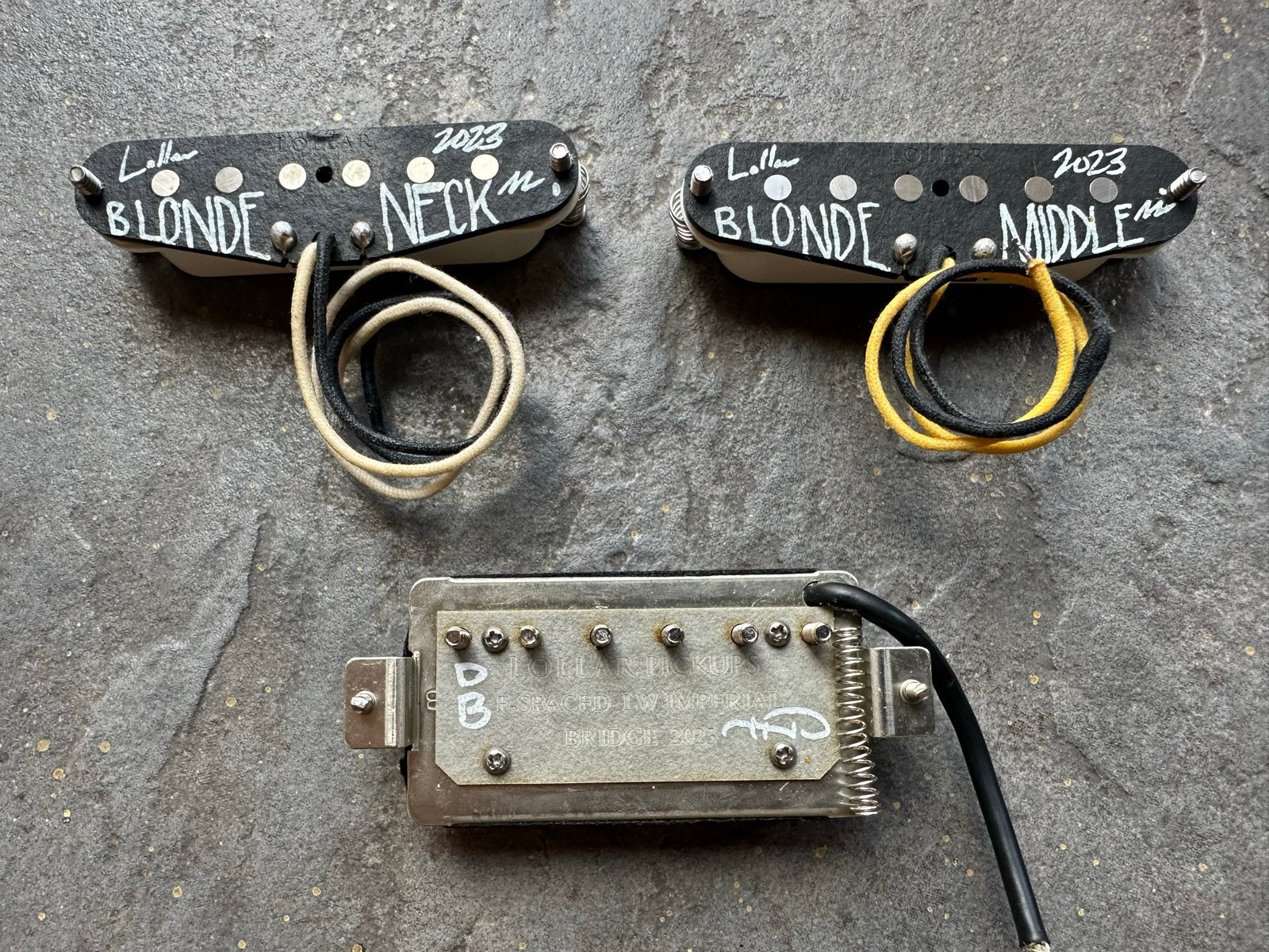Lollar HSS Pickup Set: Low Wind Imperial & Vintage Blonde, Ophalen of Verzenden, Zo goed als nieuw, Elektrische gitaar