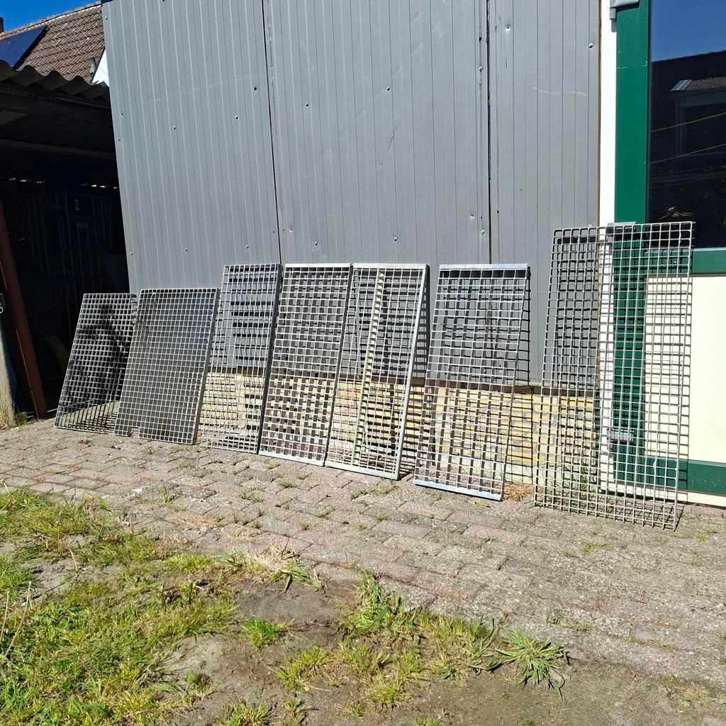 7 Roosters voor verbouwing of als mat, Ophalen of Verzenden, Gebruikt