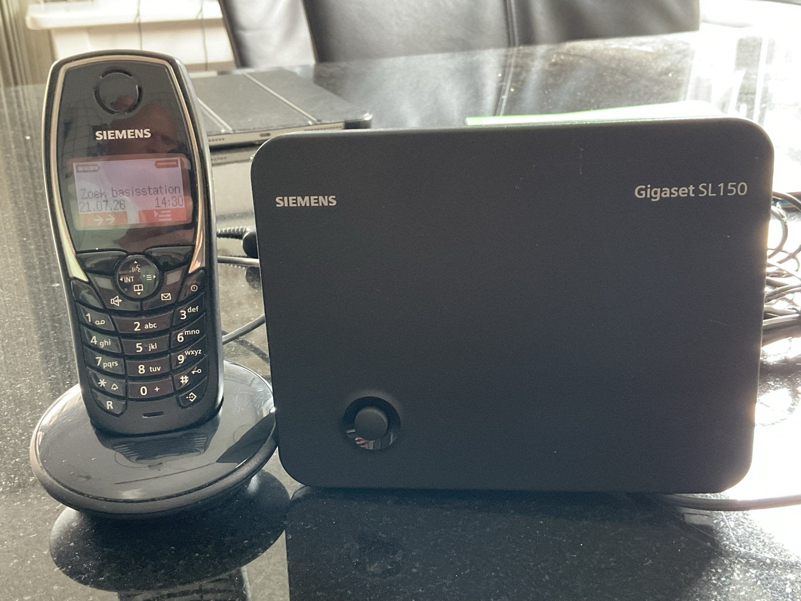Siemens Gigaset SL150 draadloze telefoon met basisstation, Ophalen, Gebruikt, 1 handset