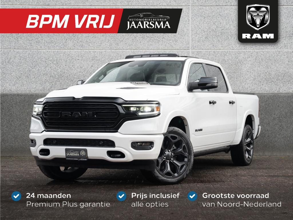 Dodge Ram 1500 5.7 V8 4x4 Crew Cab Limited Night |Digitaal C, Auto's, Dodge, Automaat, 5654 cc, Wit, Bedrijf