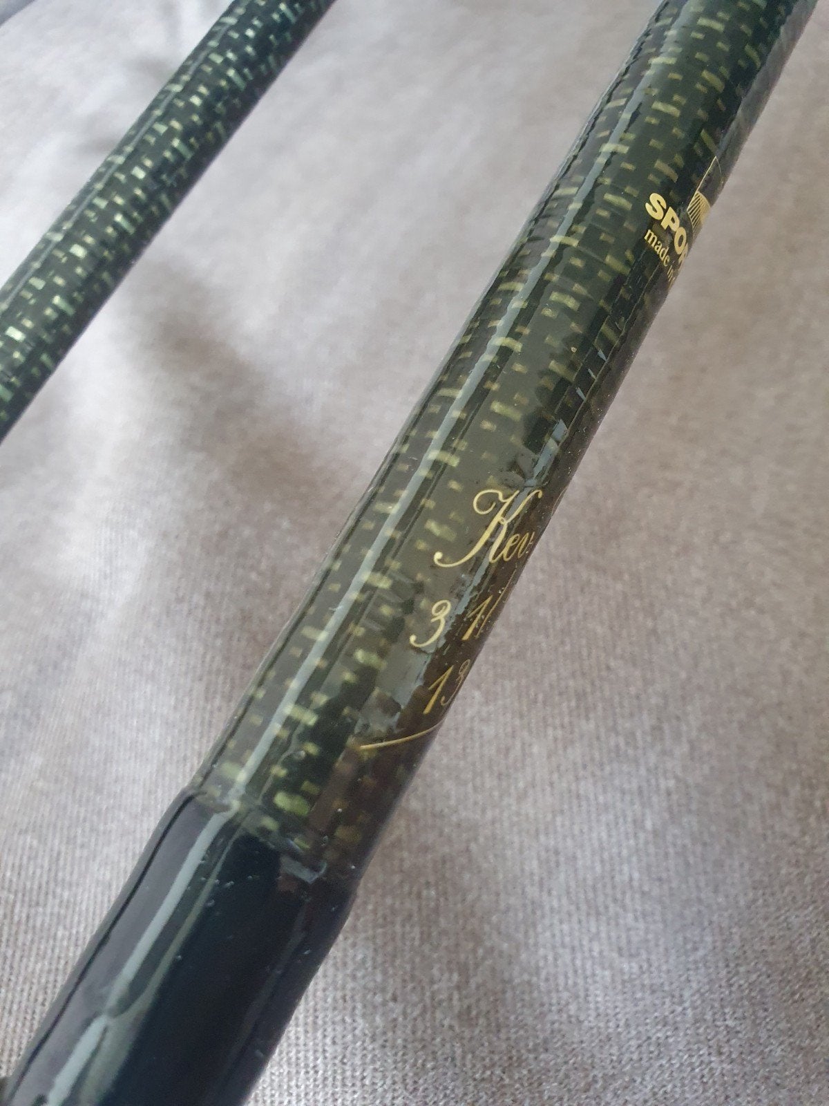 Sportex kev carp kevlar zeer zware penhengel 13ft 3,5lb., Ophalen, Zo goed als nieuw, Werphengel