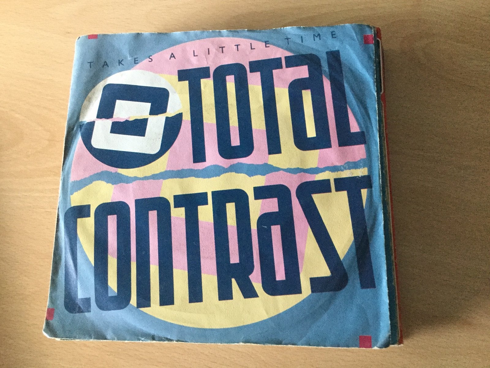Total Contrast-Takes a little time. Vinyl single., Ophalen of Verzenden, Gebruikt, Pop