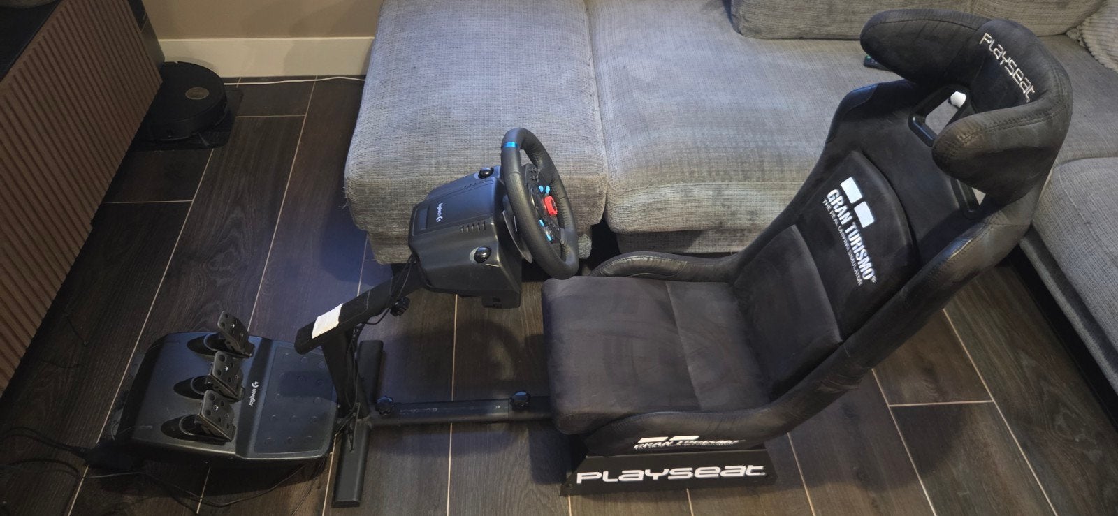 Playseat Gran Turismo Alcantara + Logitech G29 – PS4/PS5/PC, Ophalen, Overige merken, Gebruikt