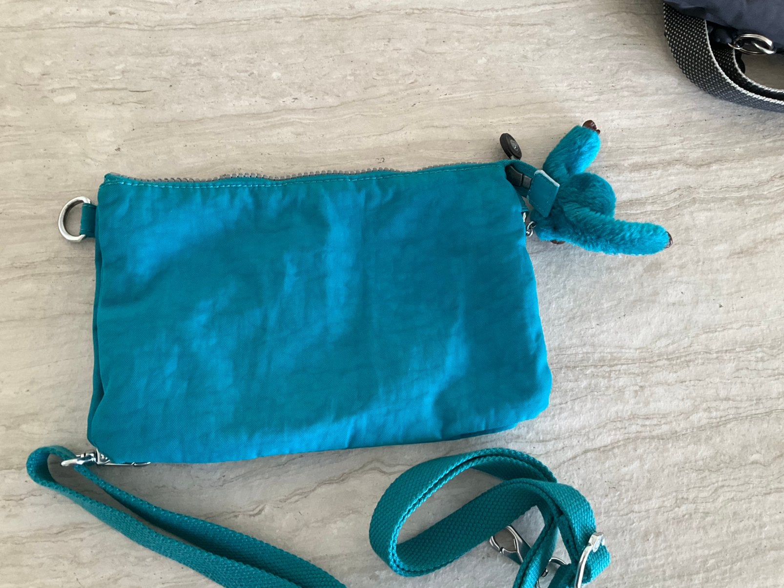kipling schoudertasje, Ophalen of Verzenden, Gebruikt, Blauw, Kipling