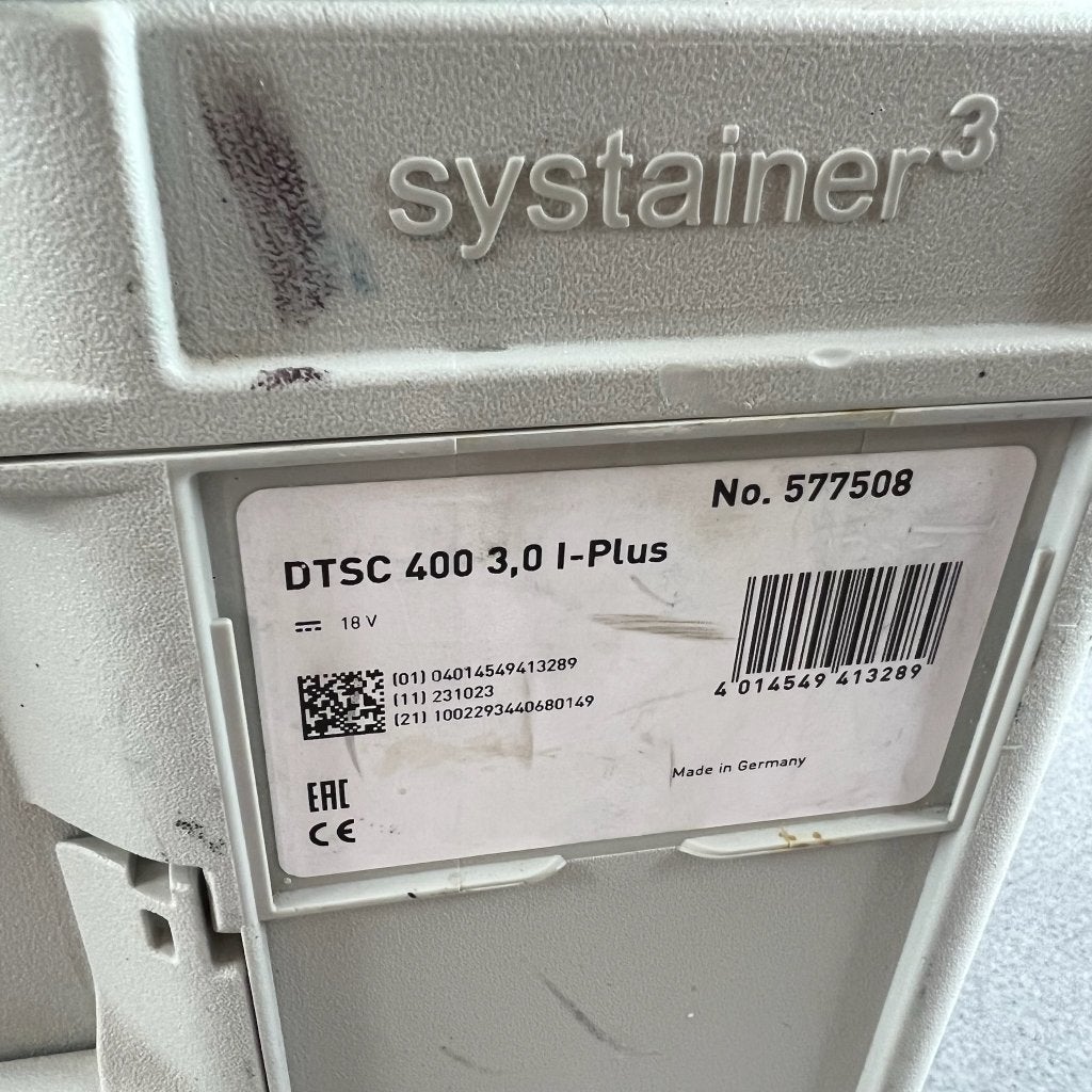 Festool Accu Schuurmachine DTSC 400 | 2 accu's | 408823, Doe-het-zelf en Verbouw, Gereedschap | Schuurmachines, Ophalen of Verzenden