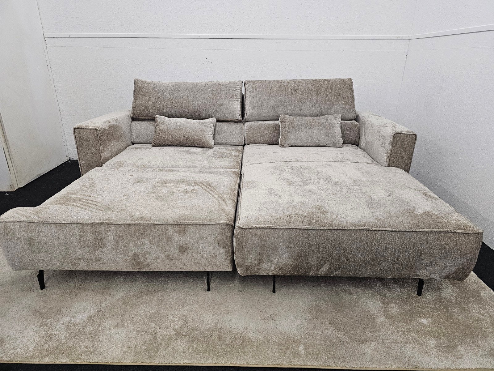Gloednieuwe hoekbank kenzo, Ophalen, 125 cm of meer, 125 cm of meer, Home Friesland