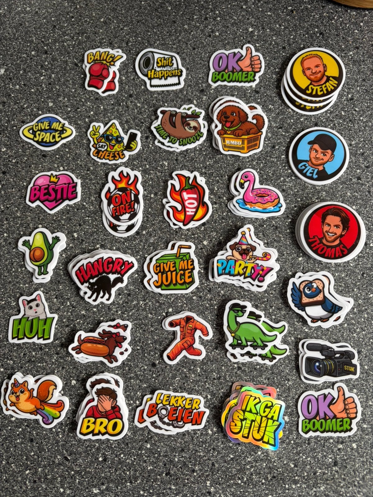 Jumbo stickerjacht actie - losse stickers, 6 voor €2,-, Ophalen of Verzenden, Nieuw, Winkel of Supermarkt