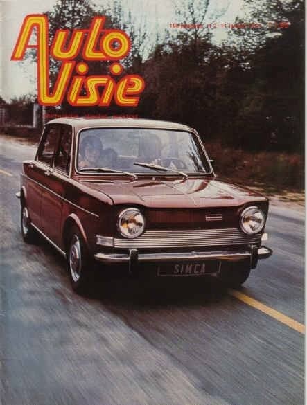 Autovisie 2 1974 : Reliant Regal - Ford Capri - Fiat 131, Ophalen of Verzenden, Gelezen, Algemeen