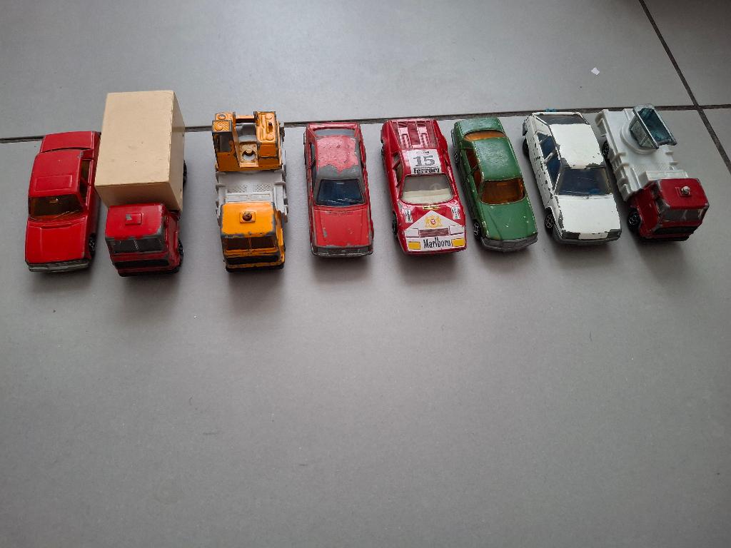 8 Norev auto's, Ophalen of Verzenden, Gebruikt
