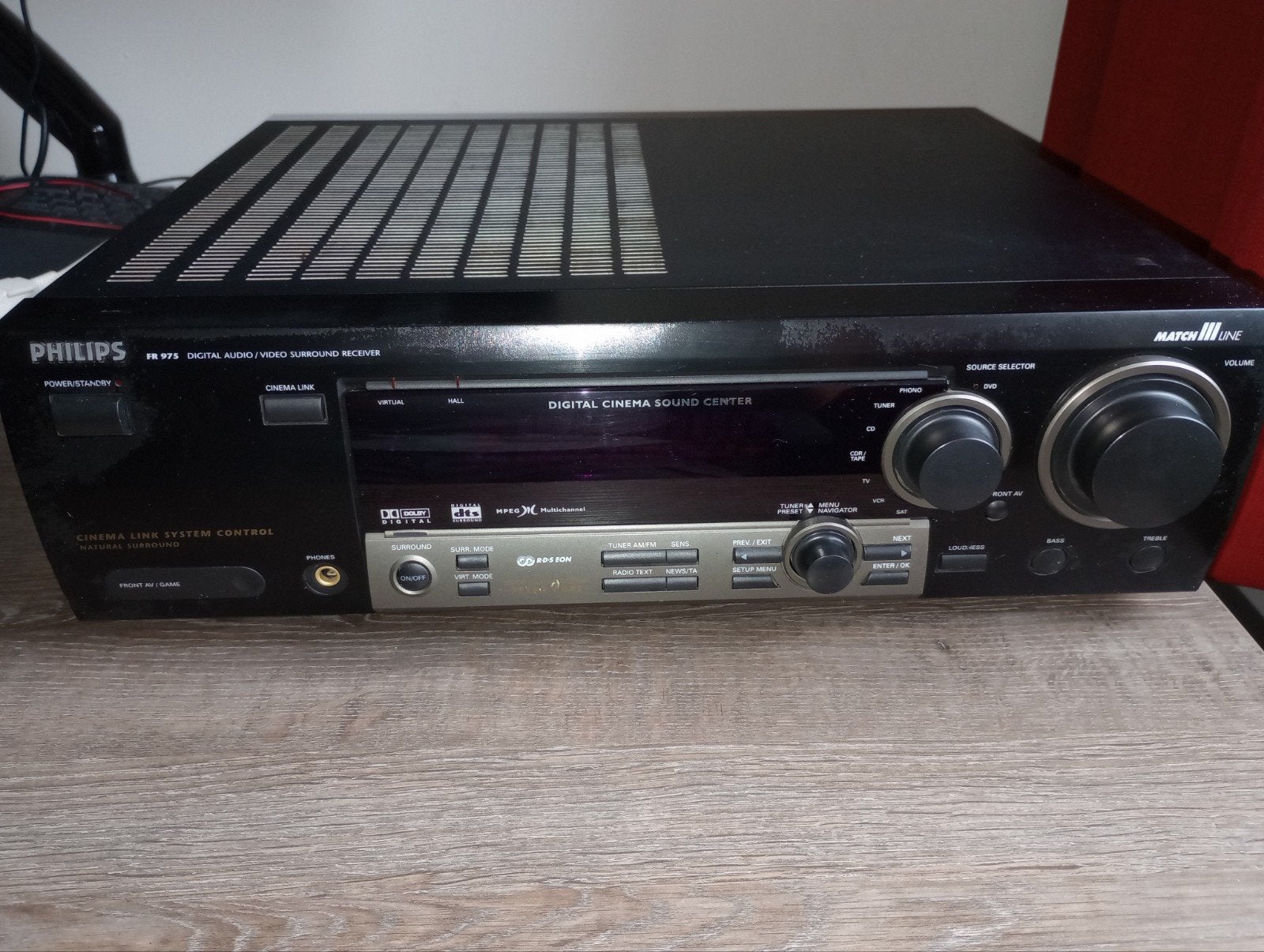 Philips FR 975 Matchline Receiver in prima staat, Audio, Tv en Foto, 60 tot 120 watt, Ophalen, Overige merken, Gebruikt