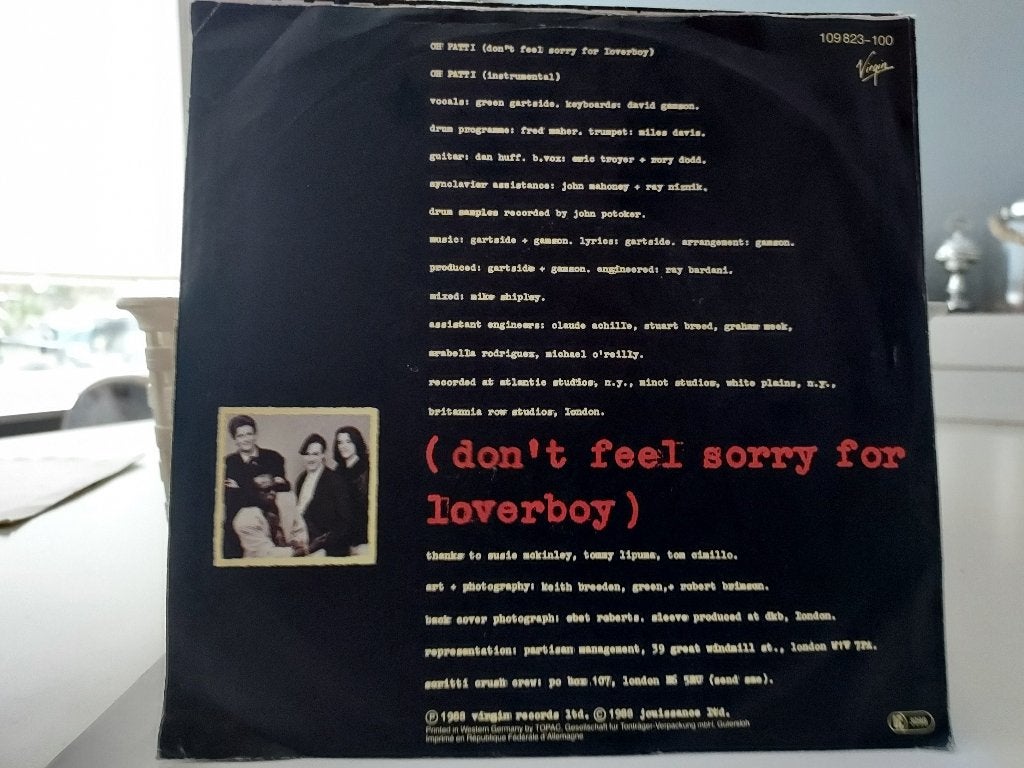 7" Single Scritti Politti - Oh Patti (Don't Feel Sorry For L, Gebruikt, 7 inch, Ophalen of Verzenden, Pop
