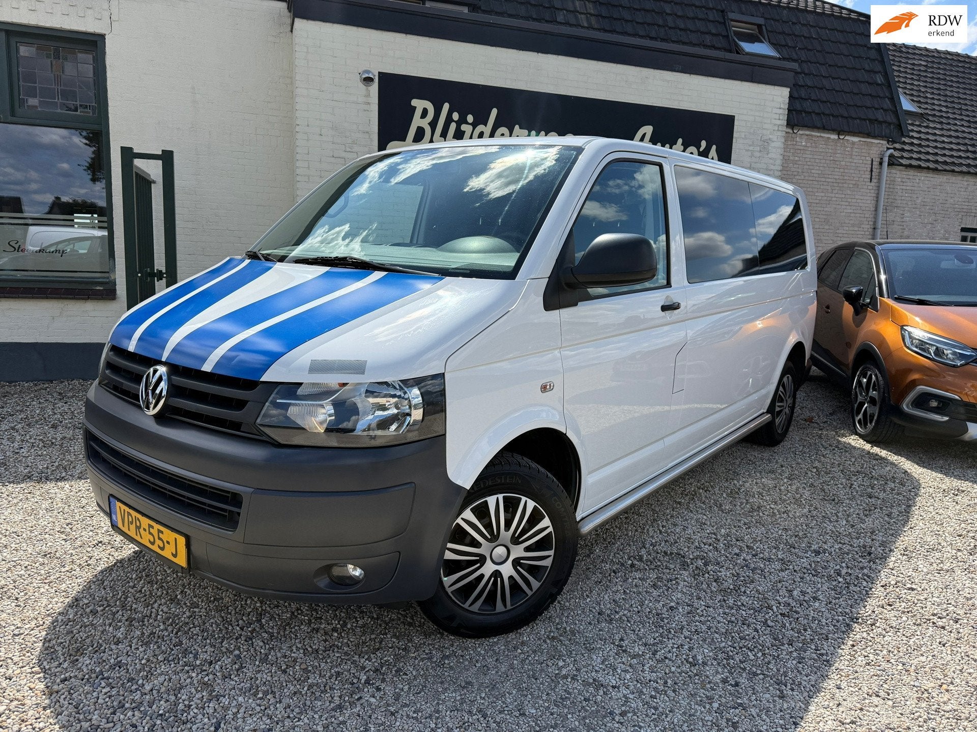 Volkswagen Transporter 2.0 TDI L2H1 BM Dubbele Cabine | Auto, Euro 5, Stof, Gebruikt, 4 cilinders