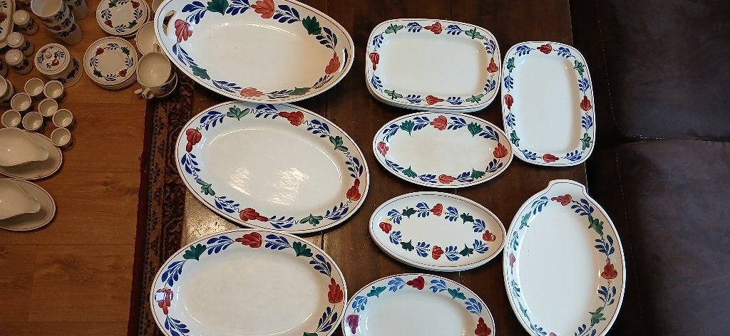 Boerenbont Boch serverschalen, Ophalen of Verzenden