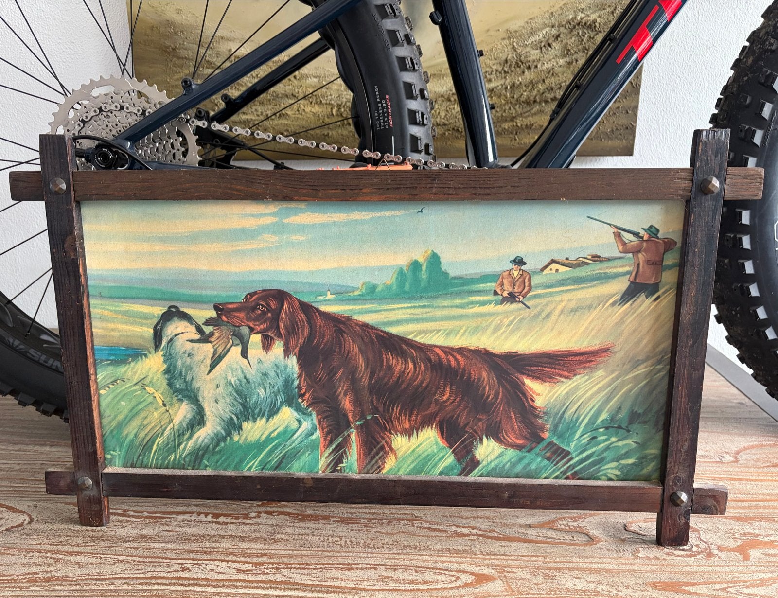 Vintage Jachthonden Ierse Engelse Setter Hintermeister 70cml, Ophalen