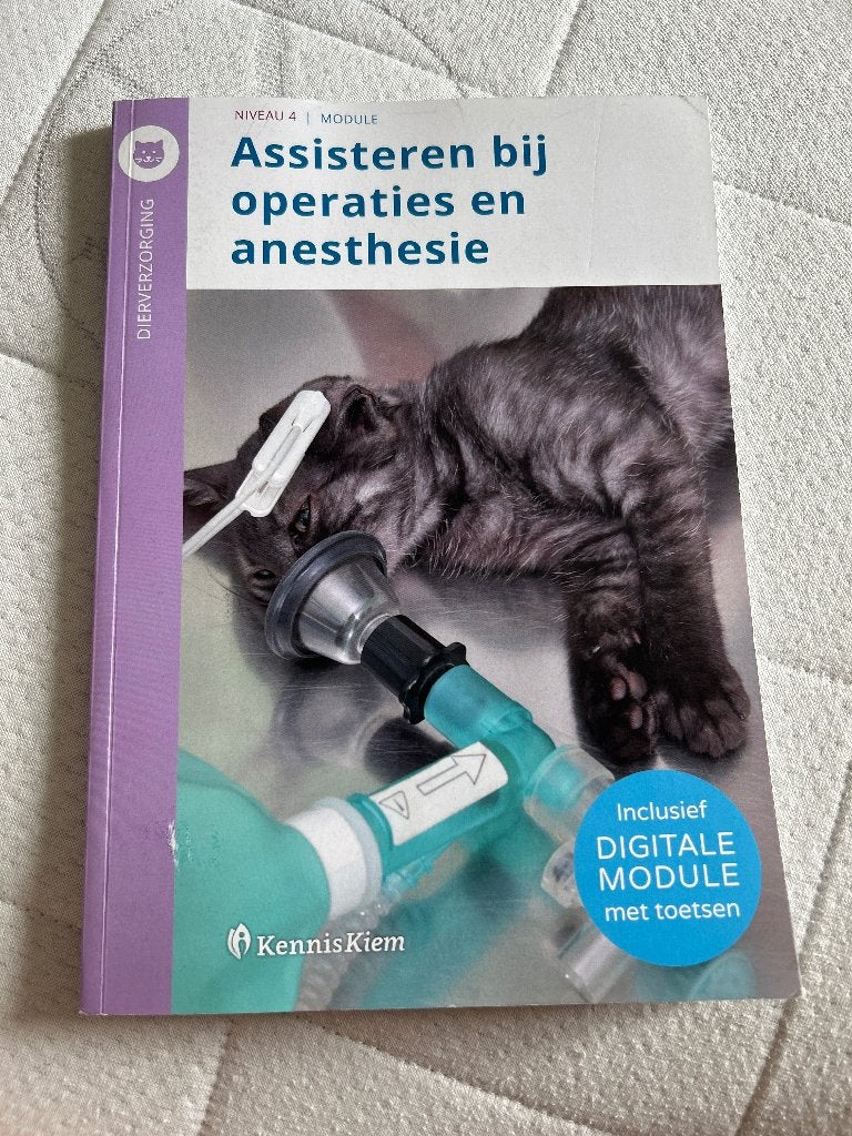 Assisteren bij operaties en anesthesie, Boeken, Schoolboeken, Ophalen of Verzenden, Zo goed als nieuw, Overige niveaus, Overige vakken