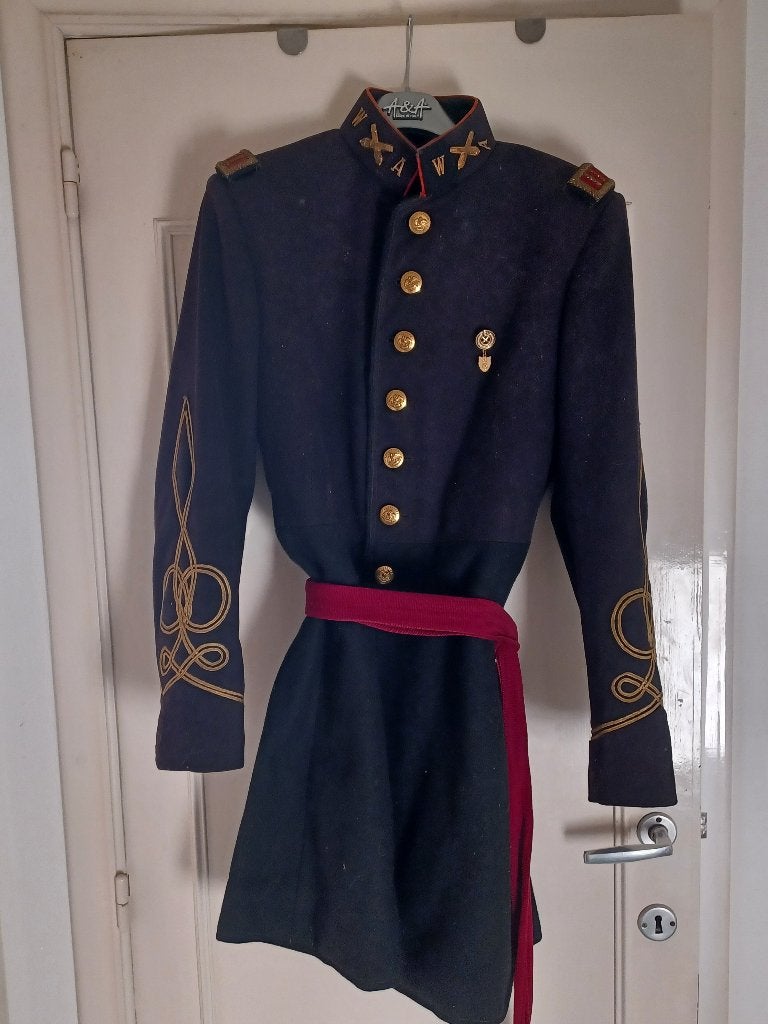 Antieke US army "Washington Artillery" officier uniform, Ophalen of Verzenden, Landmacht, Amerika, Overige typen