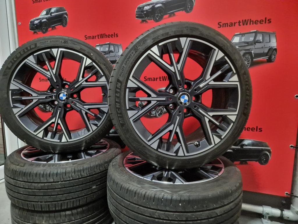 18 inch ORIGINEEL BMW F20 975 M 1 SERIE VELGEN BANDEN, Niet ingevuld, 18 inch, Banden en Velgen, Niet ingevuld