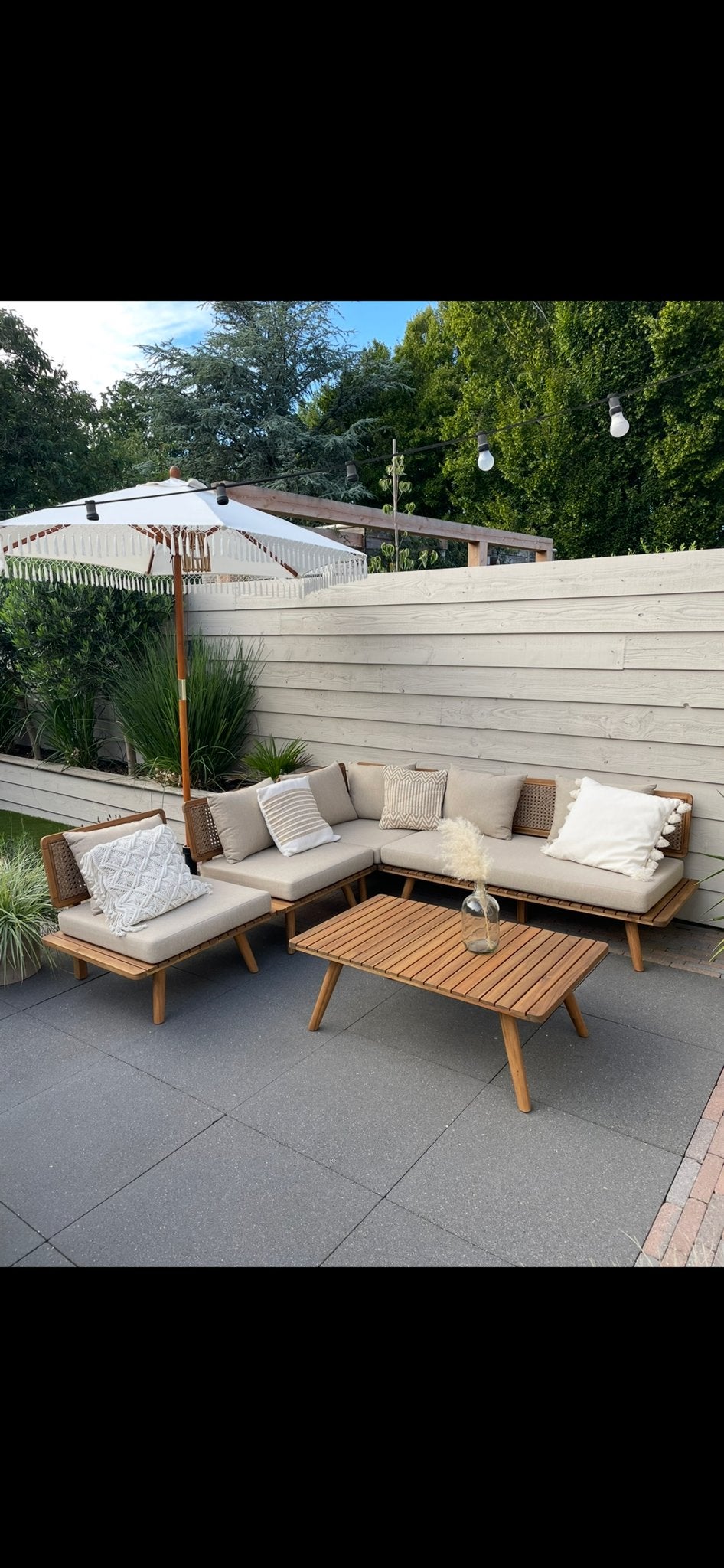 Loungeset van Wehkamp, Ophalen, 5 zitplaatsen, Gebruikt, Loungeset