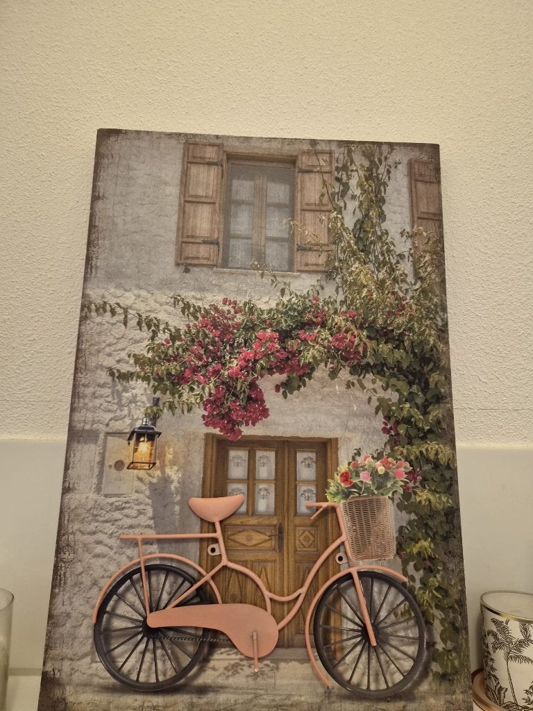 Nieuw Prachtig decoratief schilderij,  59.7 x 40.6 cm, Boeken, Ophalen, Nieuw