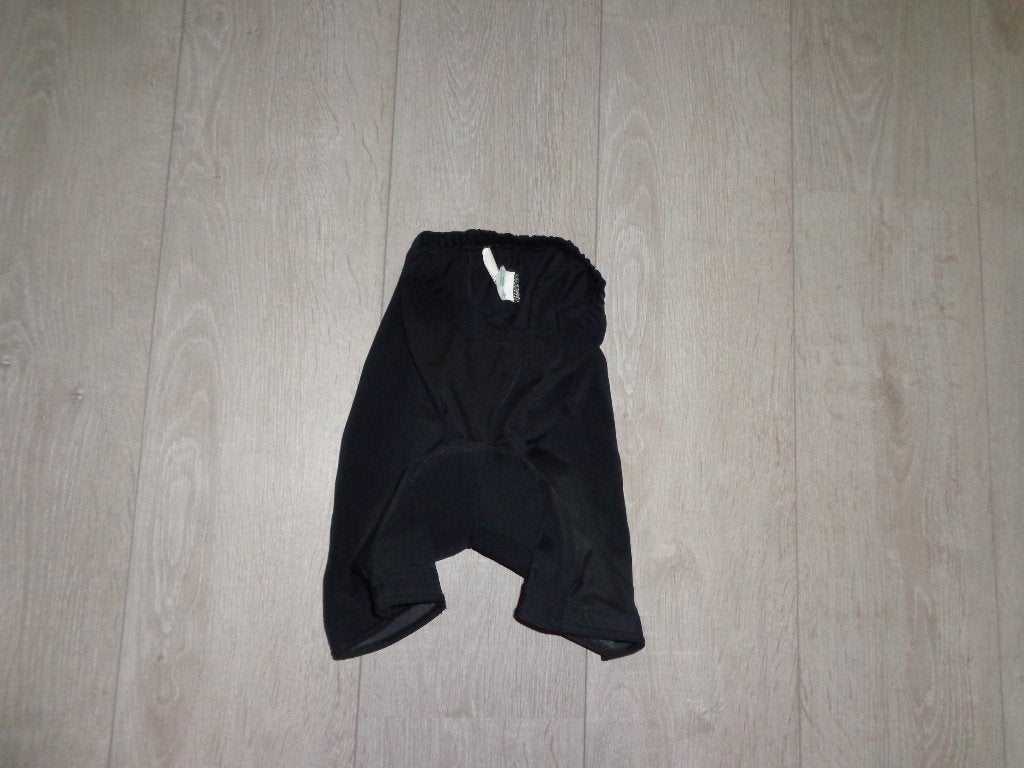 zwarte jongenswielrennersbroekje van VERMARCSPORT, maat 8/, Ophalen of Verzenden, Zo goed als nieuw, Jongen, Sport- of Zwemkleding