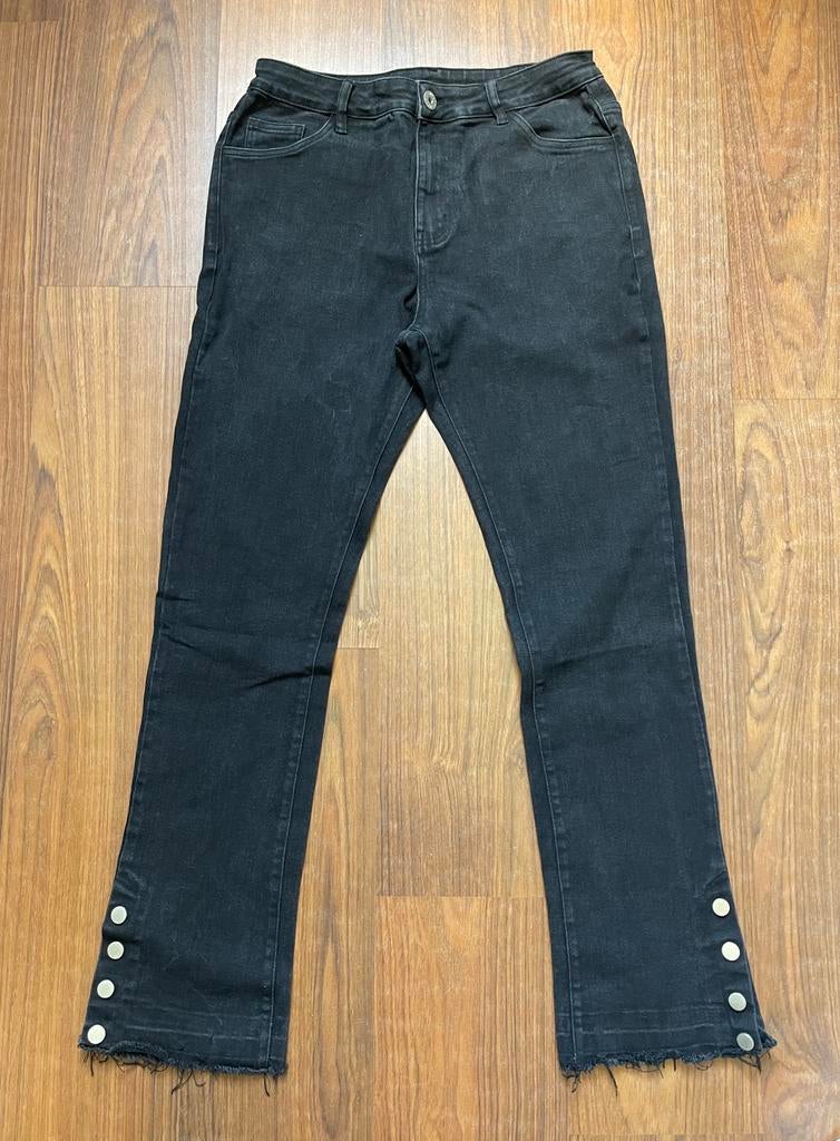 Zwarte jeans flared NVLTY, 32, Kleding | Heren, Ophalen of Verzenden, Zo goed als nieuw, Zwart