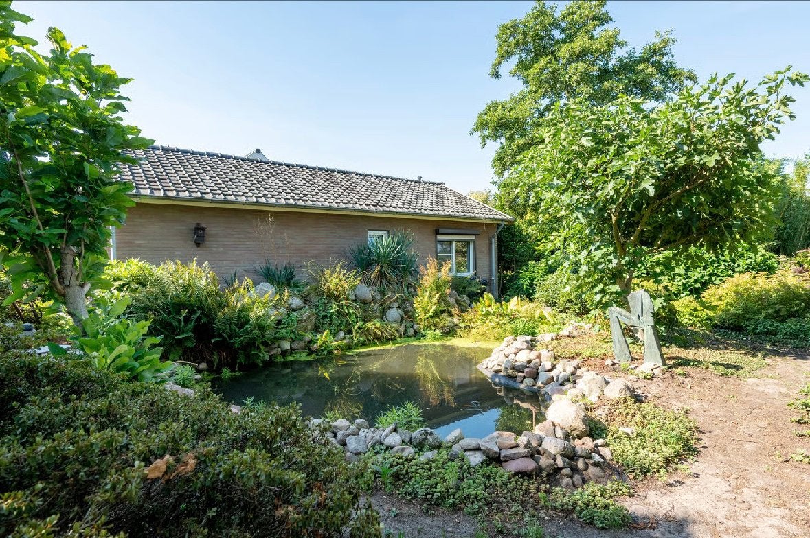 Complete siervijver incl. Beplanting/zwerfkeien, Tuin en Terras, Ophalen