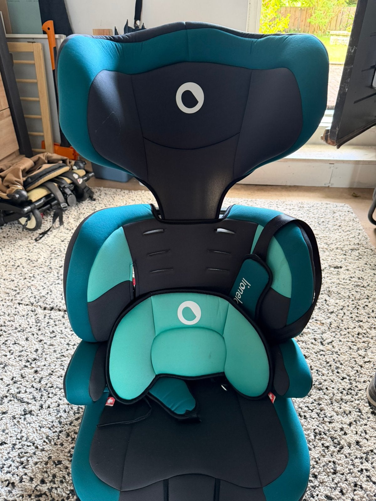 Booster seat, Autogordel, 15 t/m 36 kg, Zo goed als nieuw, Ophalen