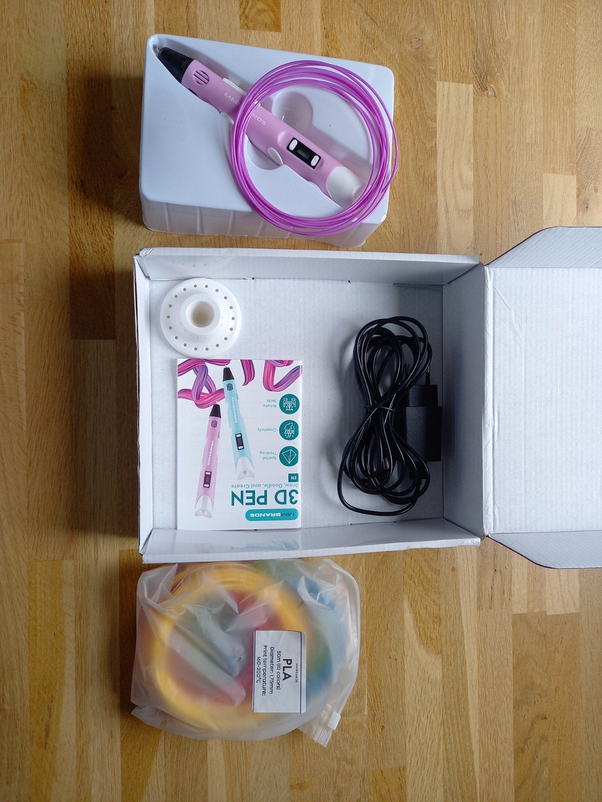 3D pen met accessoires - Roze, gebruikt, Ophalen of Verzenden, Gebruikt, Knutselen