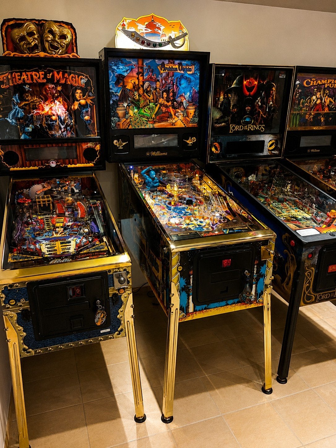 Totan GOLD flipperkast, Ophalen of Verzenden, Dot-matrix, Flipperkast, Williams