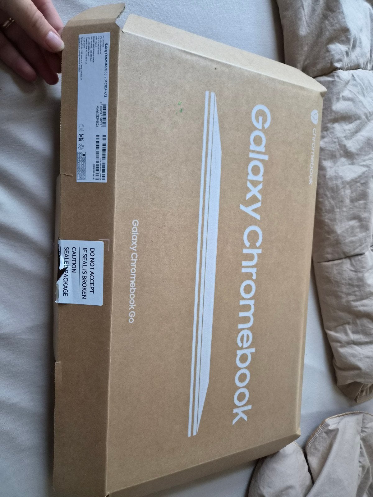 Galaxy Chromebook Go, Computers en Software, Chromebooks, Ophalen, 14 inch, 4 GB of minder, 64 GB