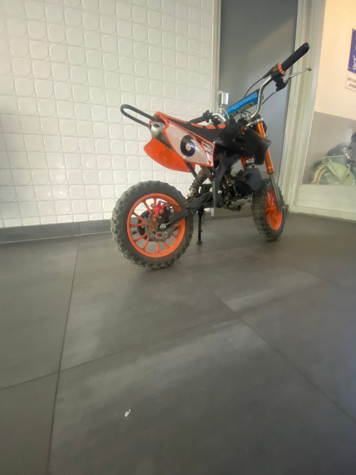 Pitbike, Fietsen en Brommers, Ophalen, Zo goed als nieuw, Pitbike
